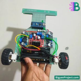 Line Follower Car - 6 IR Sensors, Arduino Nano (Buy Now)